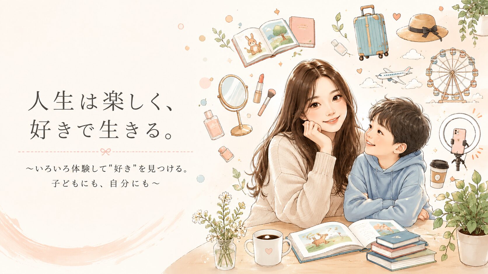 人生は楽しく、好きで生きる｜子育て＆暮らしブログ